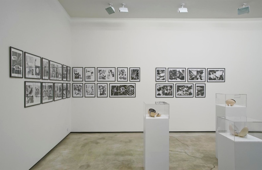 Installation view, Blankness is Not a Void, Marc Jancou, New York, April 29 - June 4, 2011