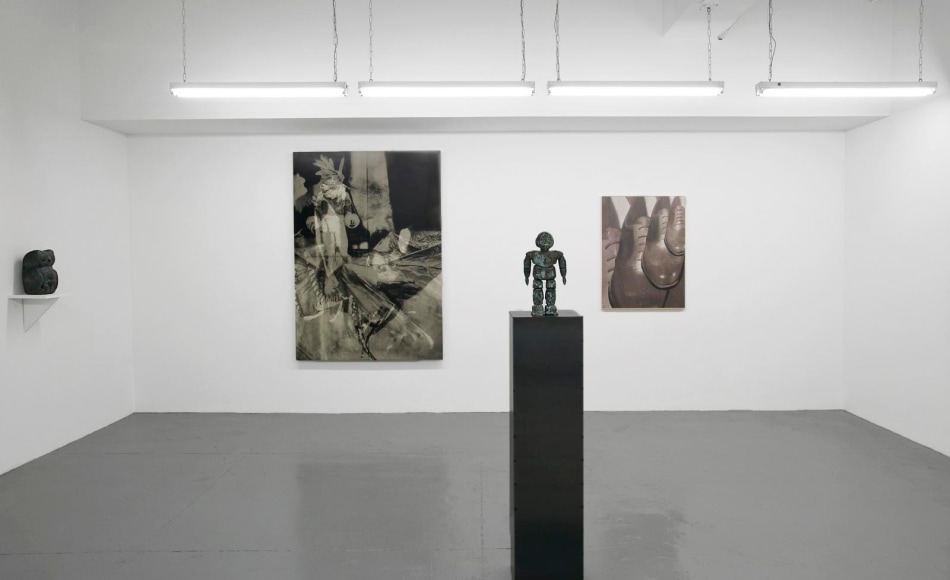  Installation view,&nbsp;Black-and-White (and a Little Bit of Blue), Marc Jancou Contemporary, New York, November 12, 2013 - February 8, 2014