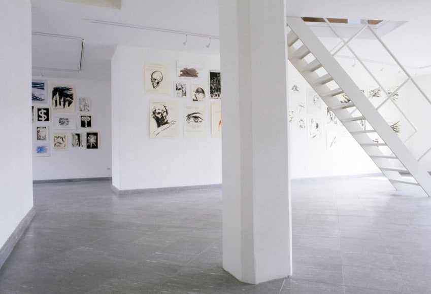  Raymond Pettibon, 	Installation View