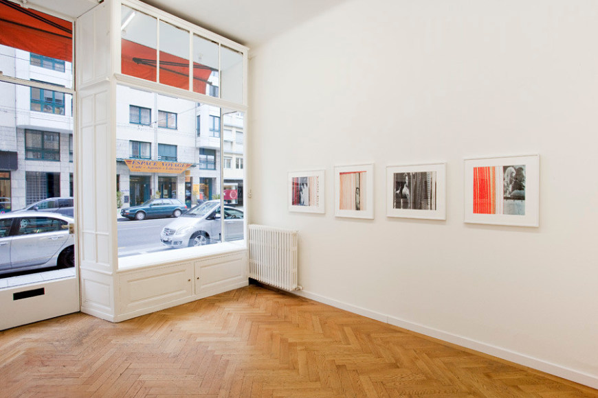 Installation view, Erica Baum, Naked Eye, Marc Jancou, Geneva, November 3 - January 12, 2012