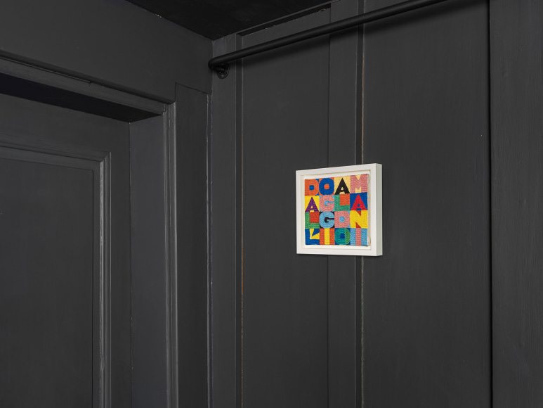 Alighiero Boetti, Dall'oggi al domani, c. 1990