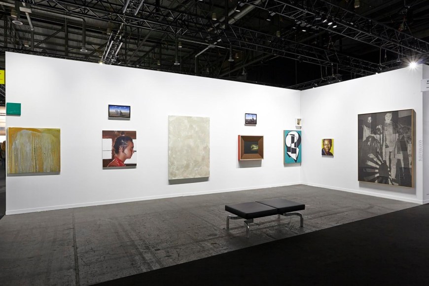 Installation view, Marc Jancou at Artgenève, January 29 - February 1, 2015
