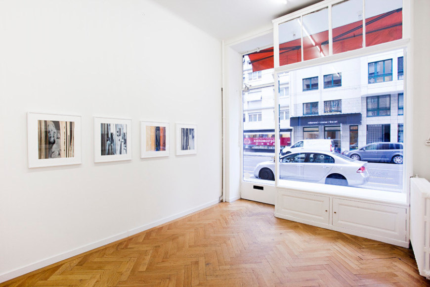 Installation view, Erica Baum, Naked Eye, Marc Jancou, Geneva, November 3 - January 12, 2012