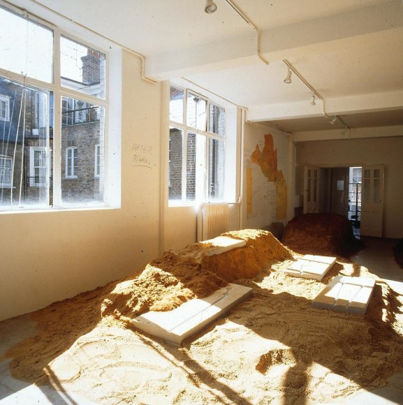  Installation View, Peter Fend: Eurasian Scenario, London Projects, April 20- May 21, 1994