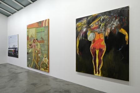 Installation view, In Geneva No One Can Hear You Scream, Blondeau & Cie, Geneva, March 13 - April 26, 2008