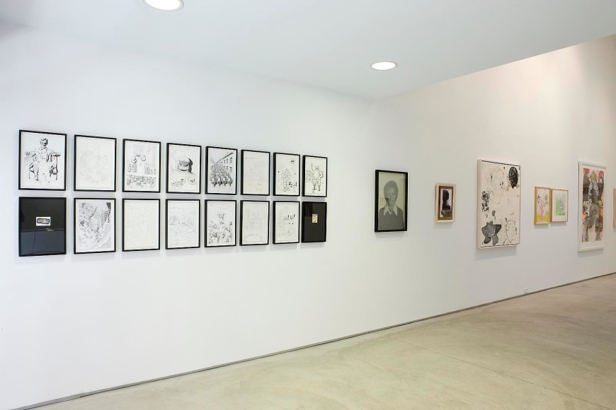  Installation view, Faces and Figures (Revisited), Marc Jancou, New York, September 12 - October 25, 2008