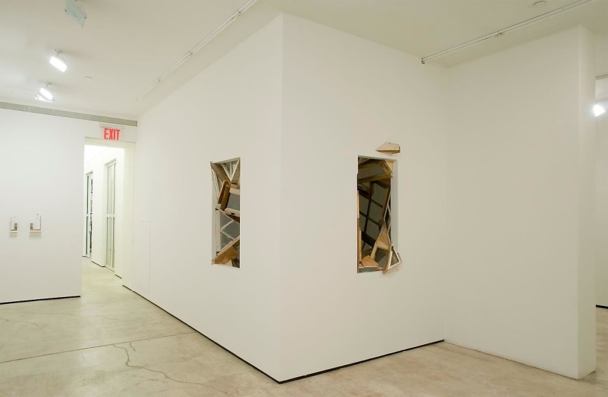 Installation view, Meredith James, Espalier, Marc Jancou, New York, April 17 - May 22, 2010
