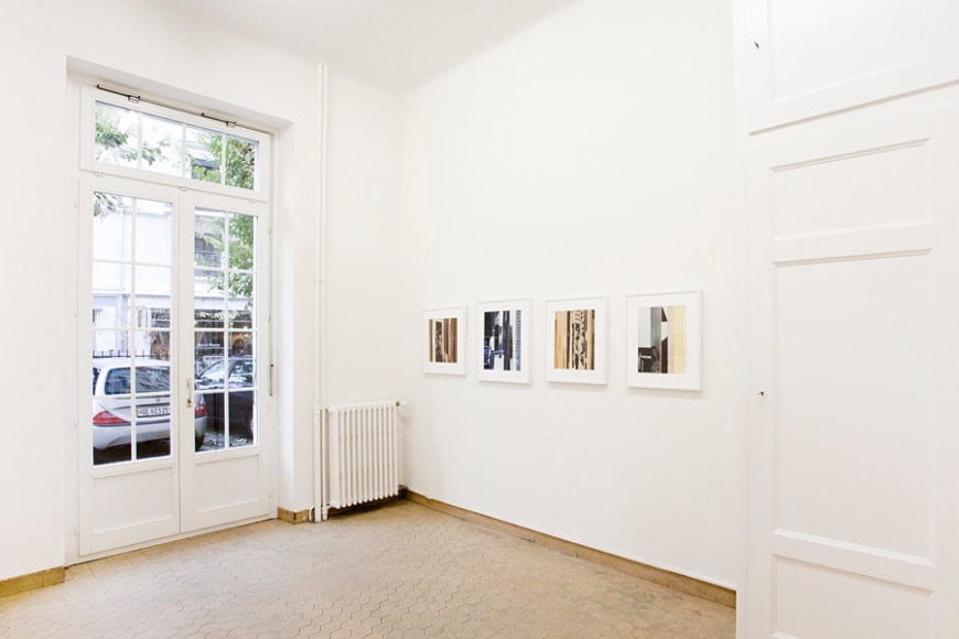 Installation view, Erica Baum, Naked Eye, Marc Jancou, Geneva, November 3 - January 12, 2012