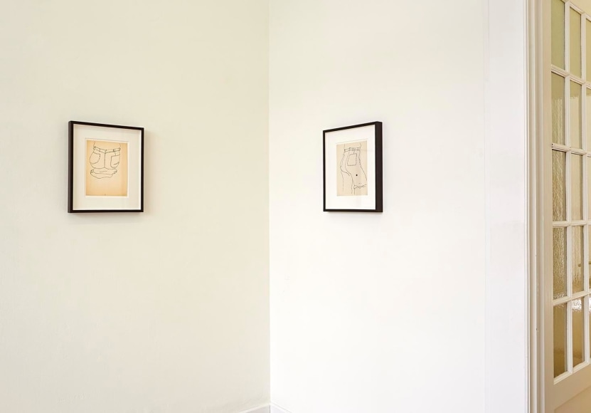 Andy Warhol: 1950s Drawings, 	Installation