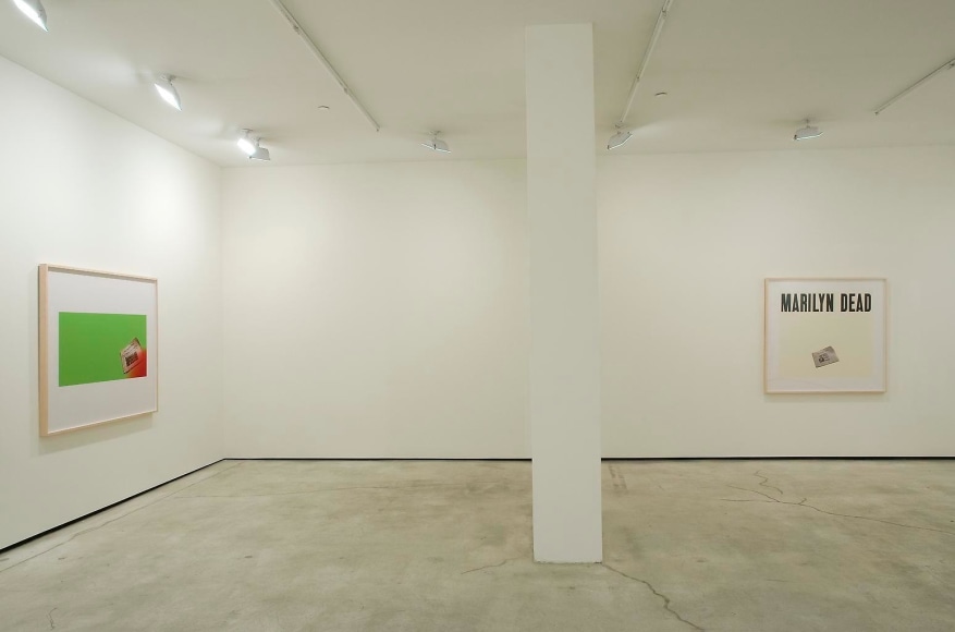  Installation view, Larry Johnson, Frame Tales, Marc Jancou, New York, May 27 - July 2, 2010