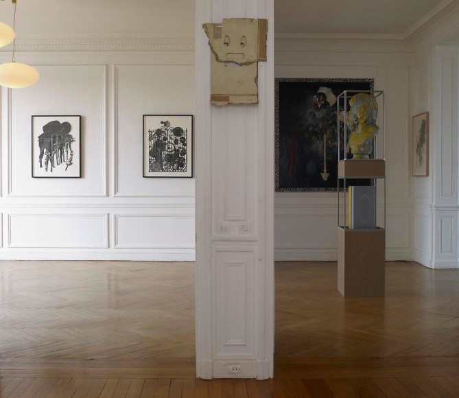  Installation view, Rive Gauche / Rive Droite, Jean Marcel Camard, Paris, September 9 - September 25, 2010