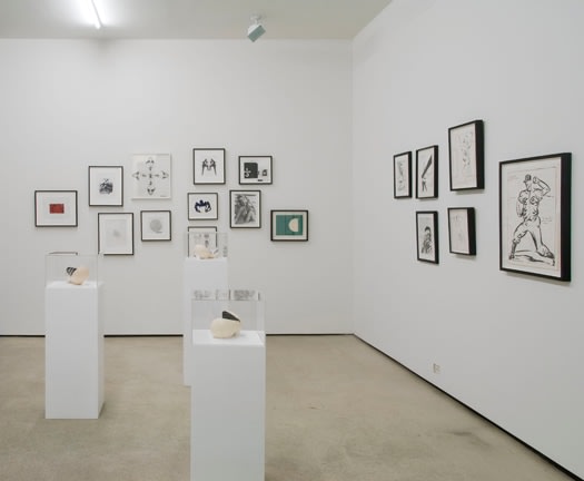 Installation view, Blankness is Not a Void, Marc Jancou, New York, April 29 - June 4, 2011