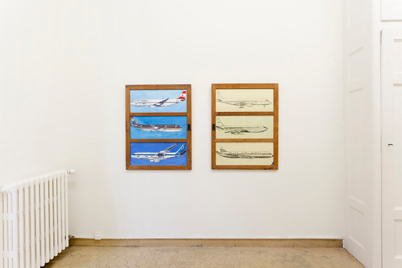  Installation view, Vahakn Arslanian, Wings of Light: Part II, Marc Jancou, Geneva, November 2 - December 14, 2013