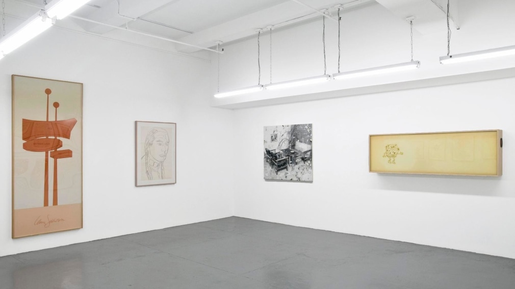Installation view, New Pop: Illustrated Americana, Marc Jancou Contemporary, New York, February 15 - April 5, 2014