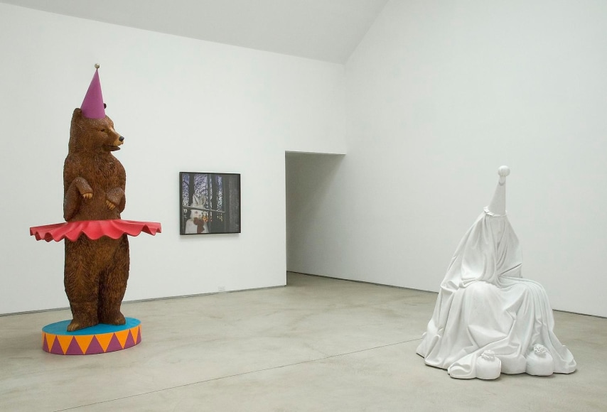  Installation view, Marnie Weber, The Bondage of Decay, Marc Jancou, New York, April 23 - June 6, 2009