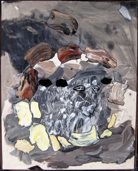  Untitled (Island #2, with 23 Abstract Paintings including FedEx Yellow)&nbsp;