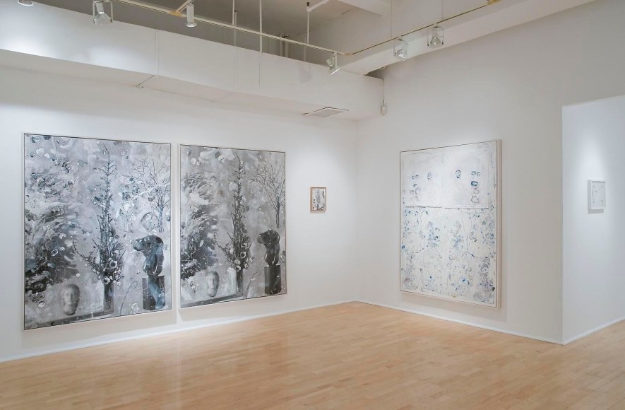 Installation view, Carter, Some Feelings, 1984, 1970, Marc Jancou, New York, May 11 - June 29, 2013