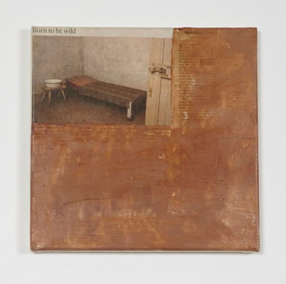  Ian An&uuml;ll, 	Untitled (Series Felt and Chocolate World), 2013