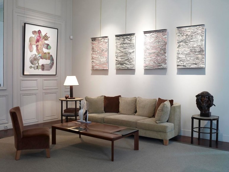  Installation view, Rive Gauche / Rive Droite, Saint Honor&eacute; Art Consulting, Paris, September 9 - September 25, 2010