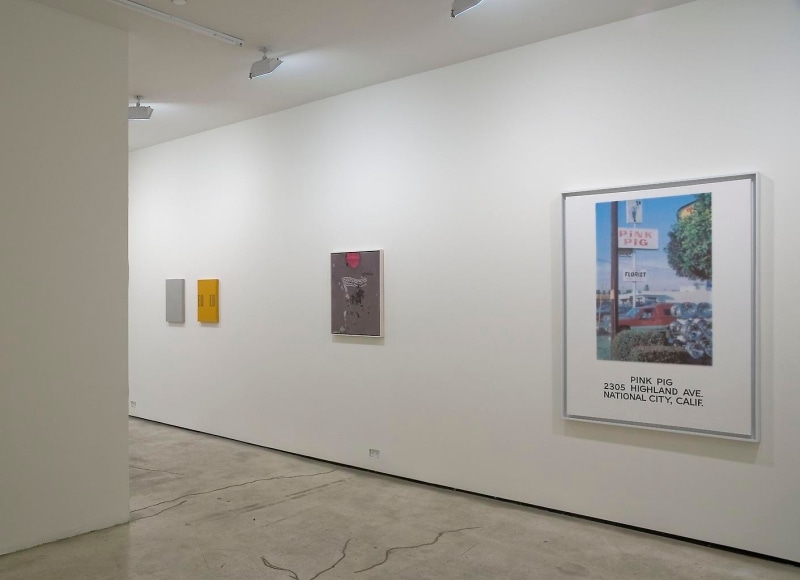Installation view, Spelling the Image, Marc Jancou, New York, January 26 - March 3, 2012