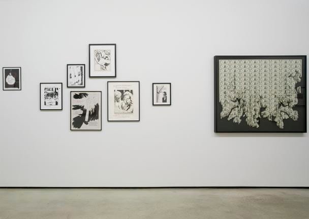 Installation view, Blankness is Not a Void, Marc Jancou, New York, April 29 - June 4, 2011