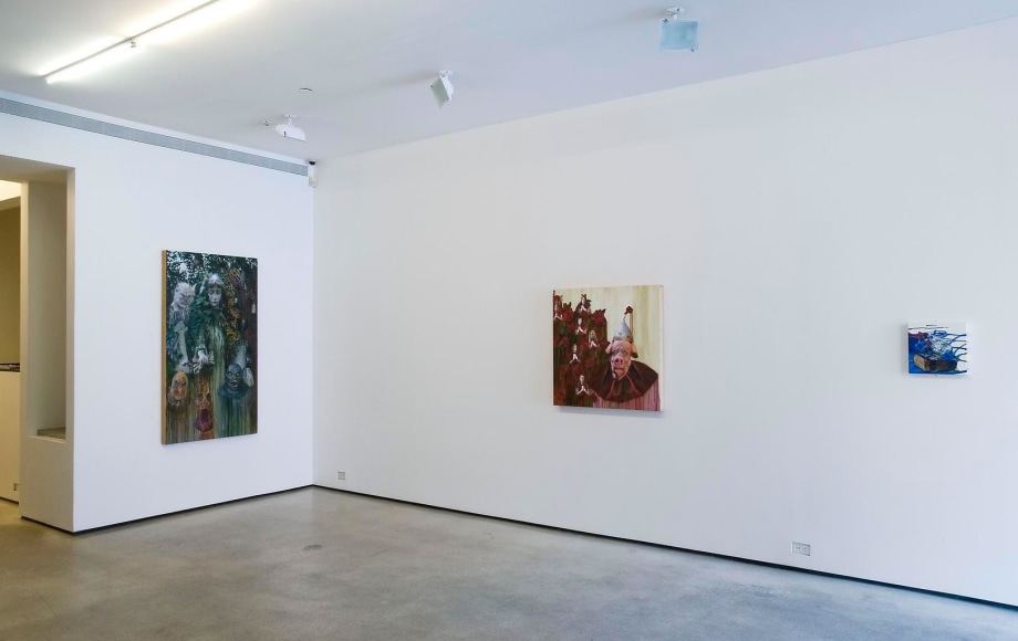  Installation view, Marnie Weber, The Night of Forevermore, Marc Jancou, New York, September 13 - November 3, 2012