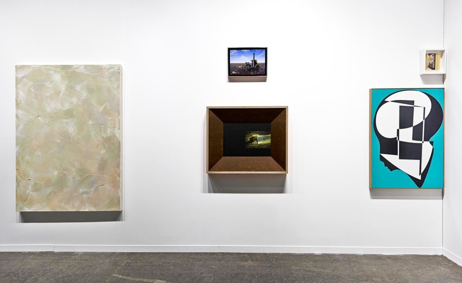 Installation view, Marc Jancou at Artgenève, January 29 - February 1, 2015