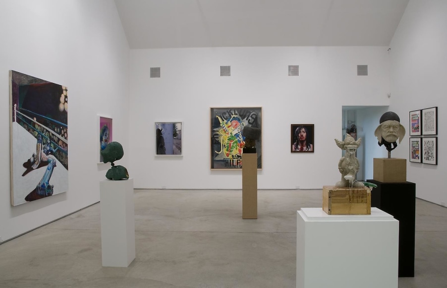 Installation view, Heroes and Villians, Marc Jancou, New York, October 30 - Decmeber 18, 2008