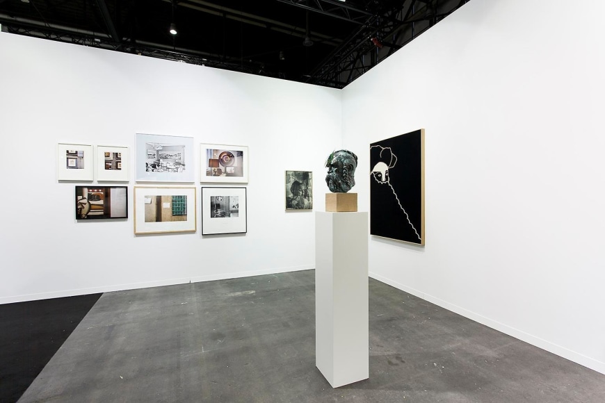  Installation view, Marc Jancou at Artgen&egrave;ve, January 30 - February 2, 2014