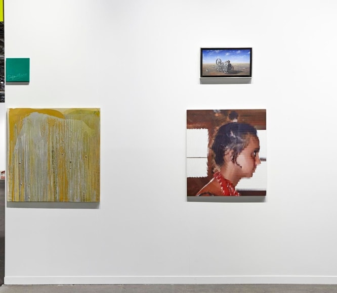 Installation view, Marc Jancou at Artgenève, January 29 - February 1, 2015