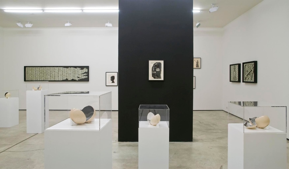 Installation view, Blankness is Not a Void, Marc Jancou, New York, April 29 - June 4, 2011