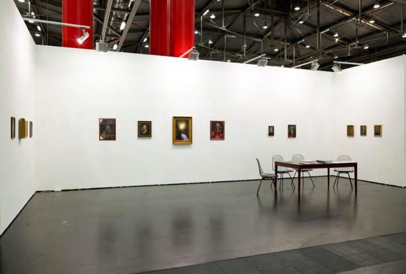  Installation view, Marc Jancou at Viennafair, September 20 - 23, 2013, 	Ross Chisholm: New Work