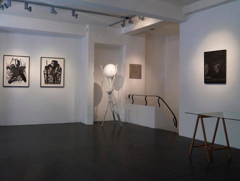  Installation view, Rive Gauche / Rive Droite, Catherine Houard, Paris, September 9 - September 25, 2010