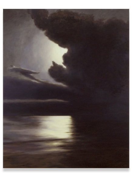 April Gornik, Moonrise, 1991