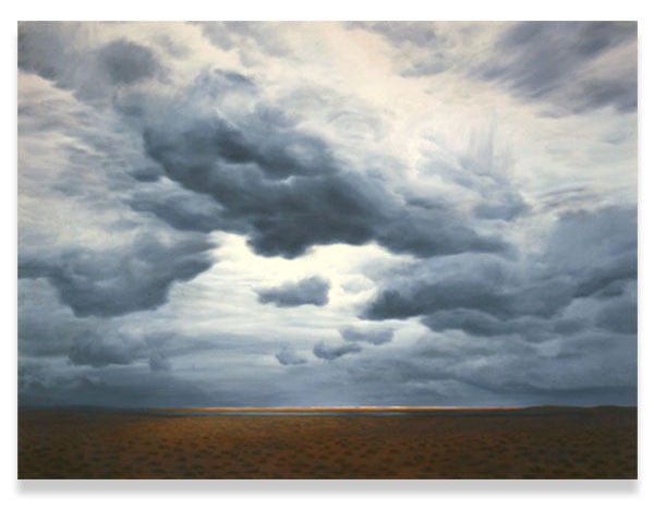 April Gornik, The West, 1986