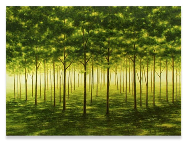 April Gornik, Mirror Forest, 1999