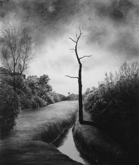 April Gornik, Dividing Water, 1993