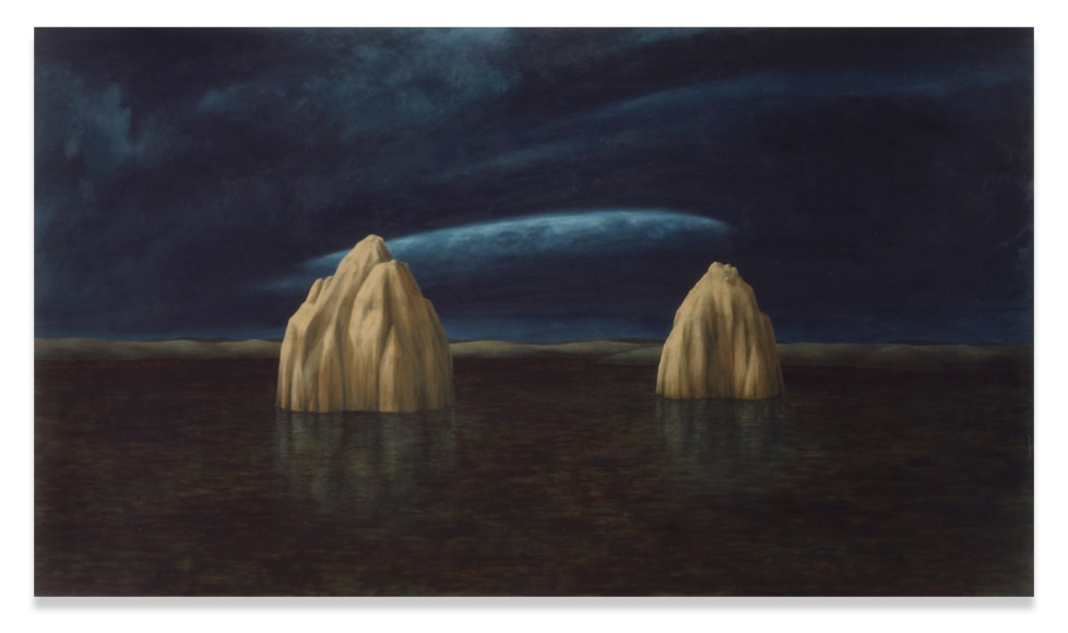 April Gornik, Two Rocks, 1980