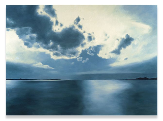 April Gornik, Blue World, 1997