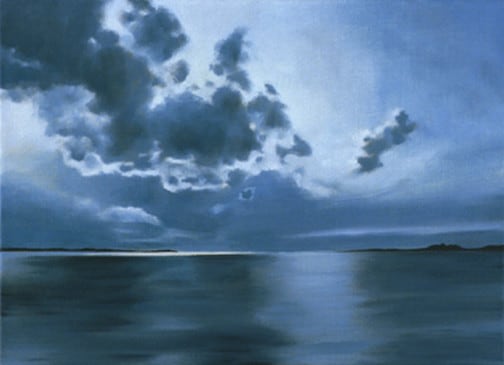 April Gornik, Blue World, 1997