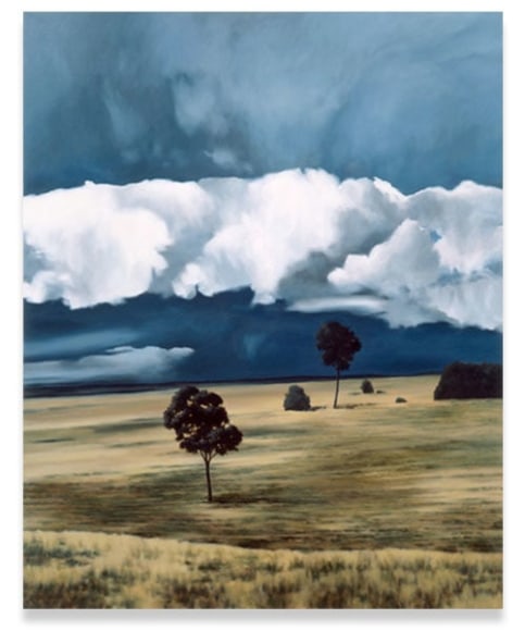 April Gornik,Western Space, 1995