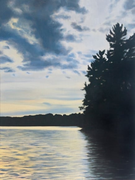 April Gornik, Light at the Lake, 2009