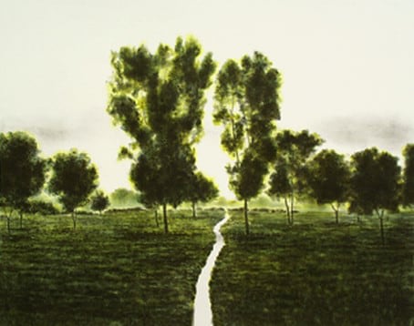 April Gornik, French Waterway, 1998