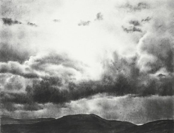 April Gornik, Couds Over the Shore, 1988