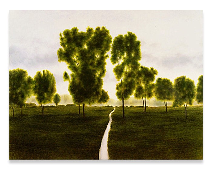 April Gornik, French Waterway, 1997