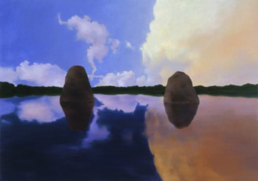 April Gornik, Rocks and Reflections, 1999