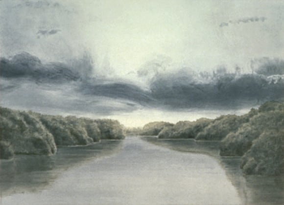 April Gornik, Rivers Meeting, 1989