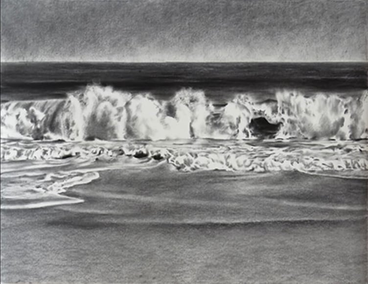 April Gornik, Breaking Waves, 2014