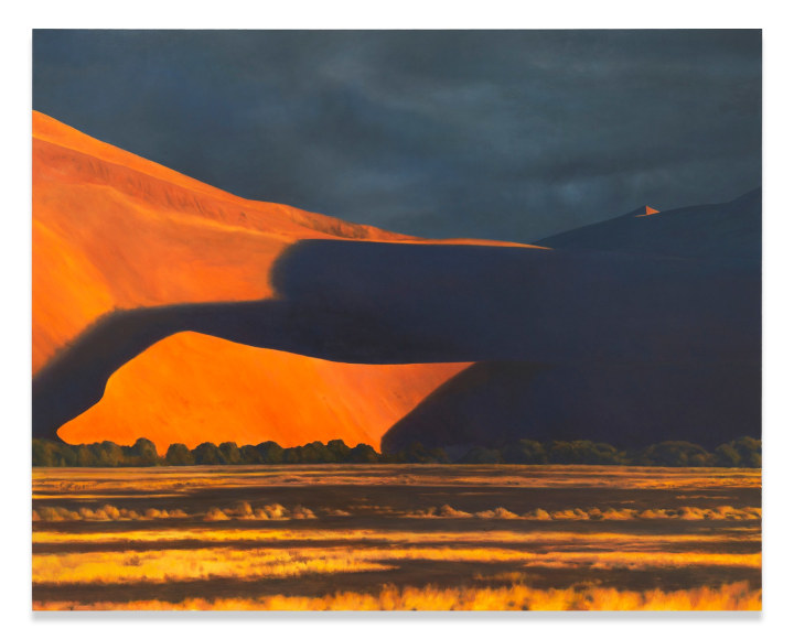 April Gornik, Sand, Shadows, Time, 2010