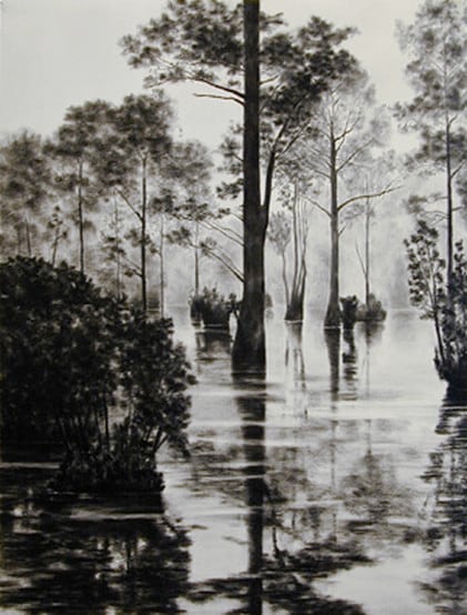 April Gornik, Swamp Light, 2000